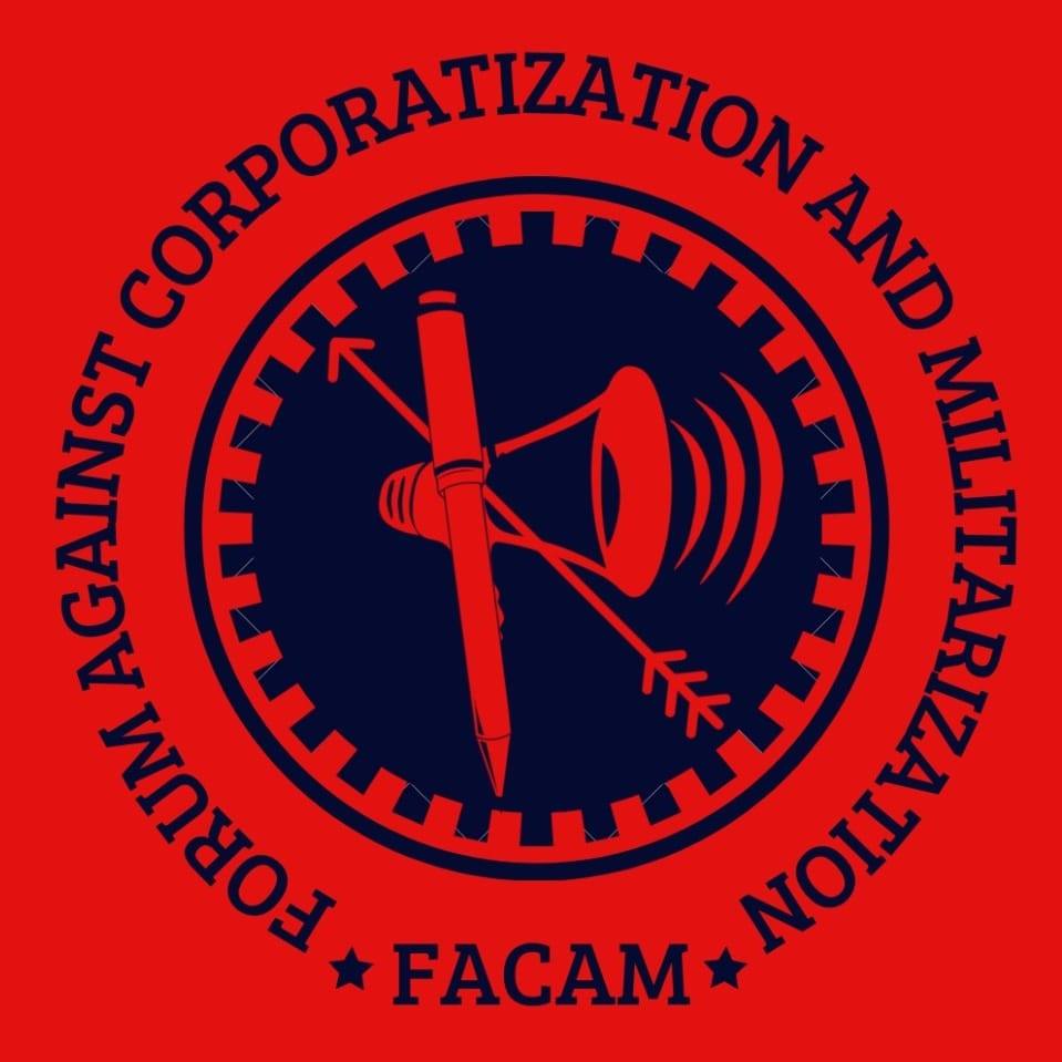 FACAM Calls for End to Anti-Mining Activist Repression